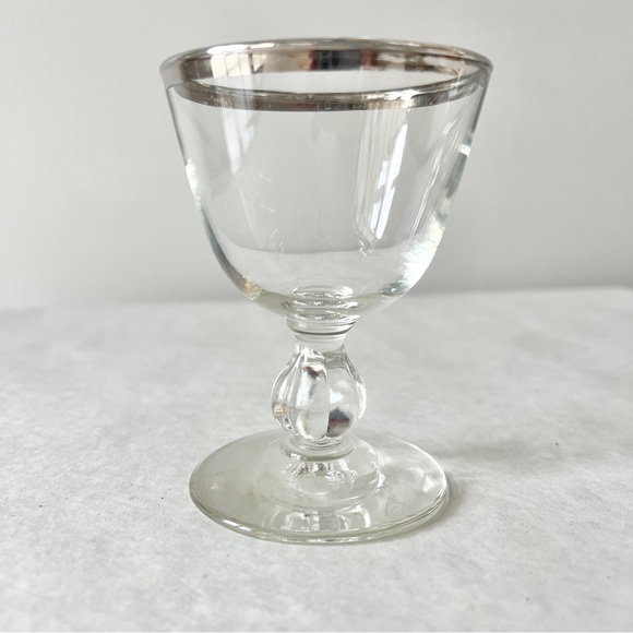 Vintage Mid-Century 1950s Libbey Glass Barware 3003-15 Champagne Set of 6 - Picture 5 of 7